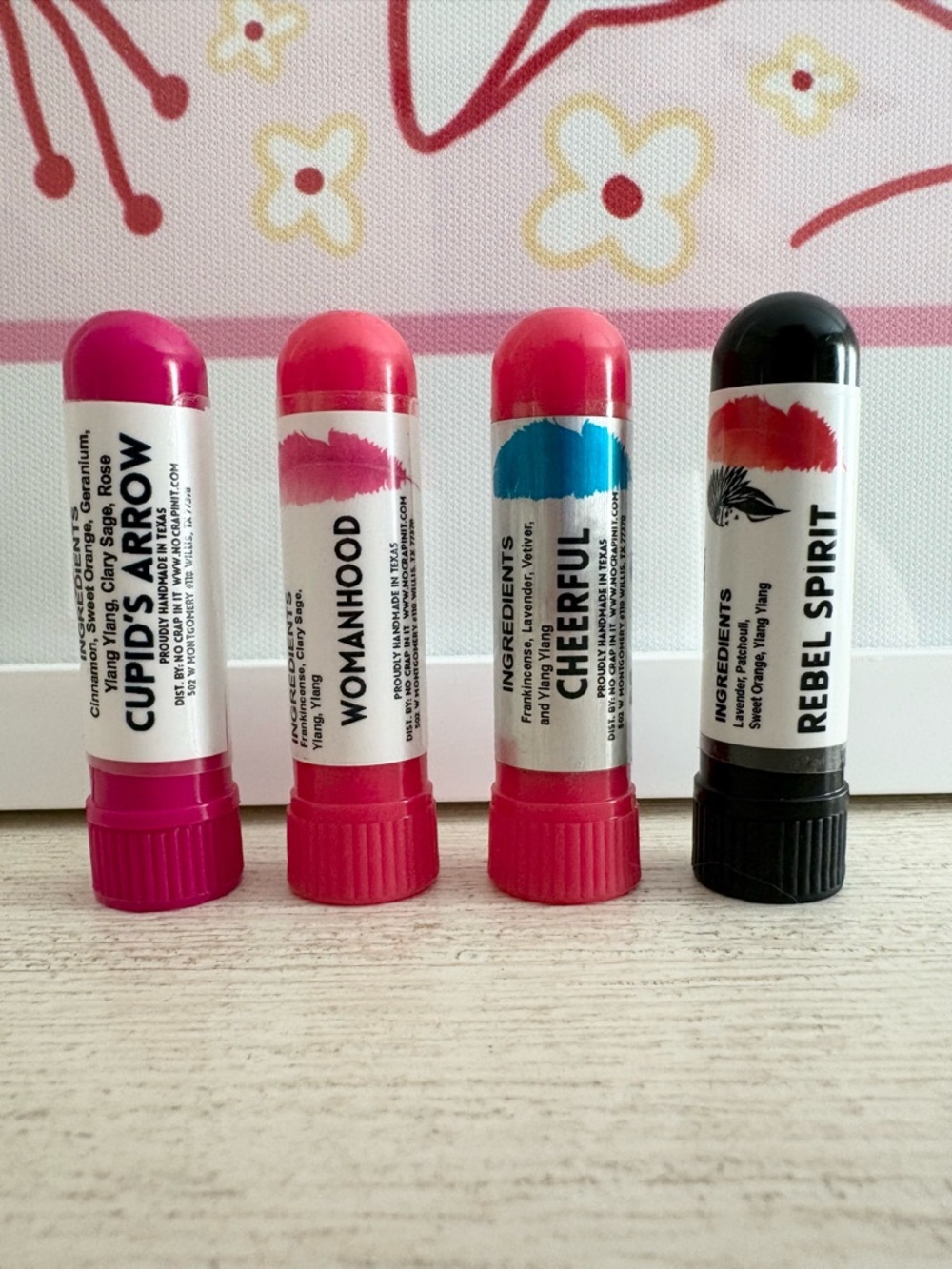 No Crap In It Mood Aromatherapy Inhaler Bundle